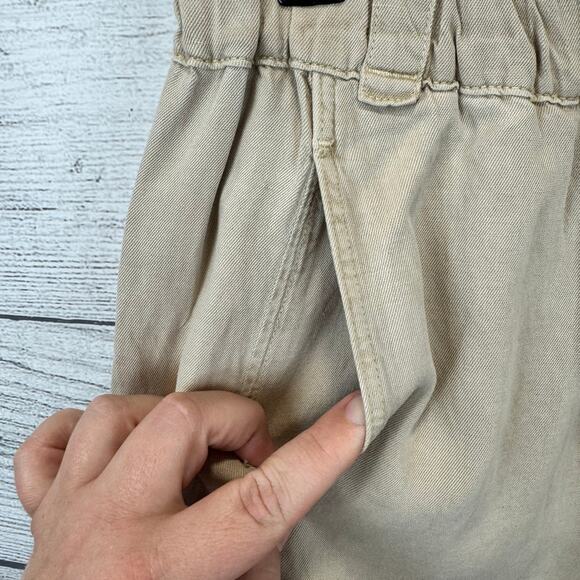 Faherty Women's Khaki Arlie Day Lightweight Cargo Pants Size Small - Picture 3 of 10